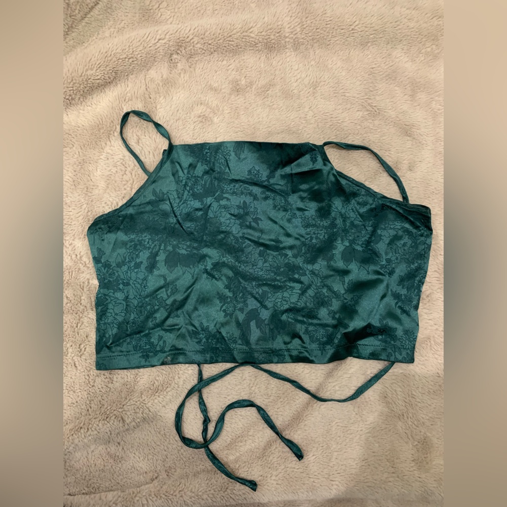 Emerald green, size small, from Romwe.